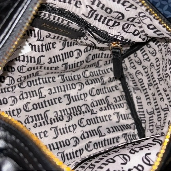 Juicy couture Black Embossed Leather Boston Bag - Picture 3 of 9